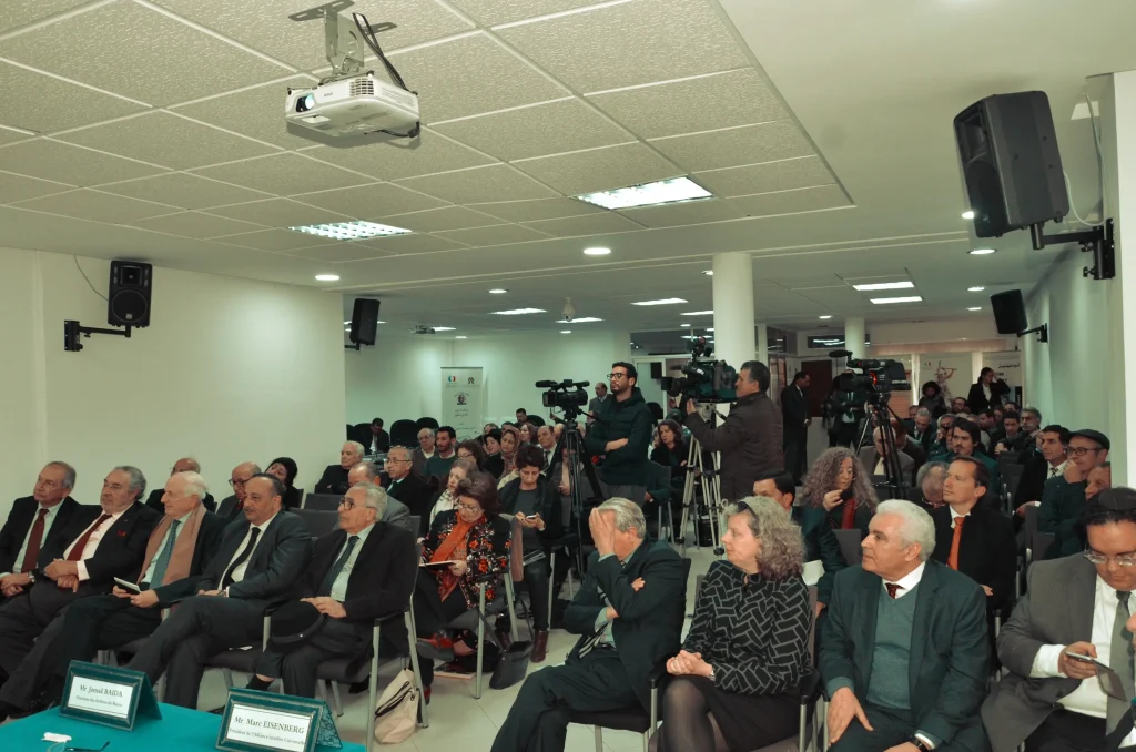 مراسيم تسليم أرشيف الرابطة اليهودية العالمية